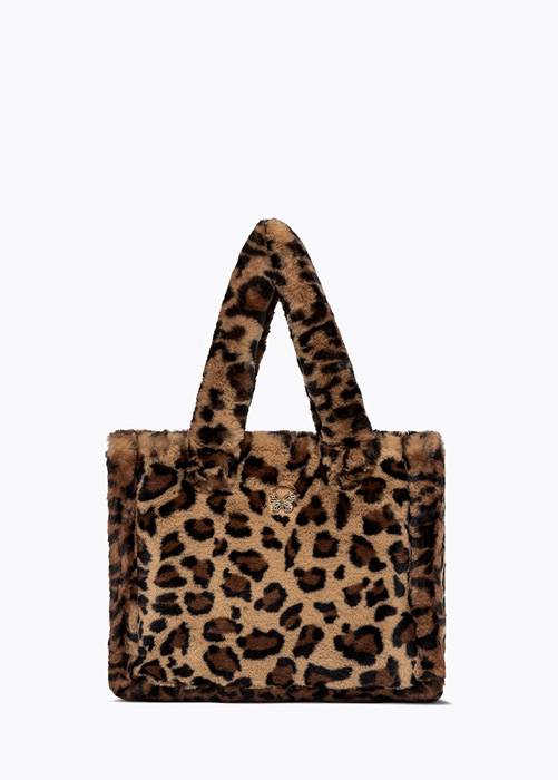 BORSA SHOPPER ANIMALIER