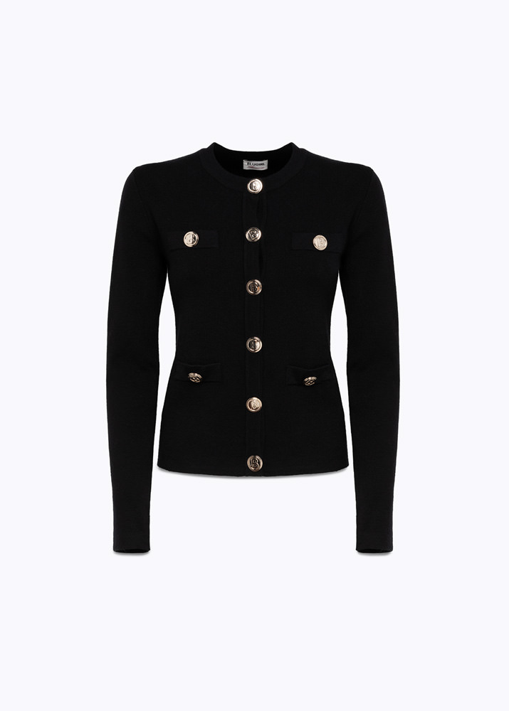 CARDIGAN WITH GOLD-TONE BUTTONS