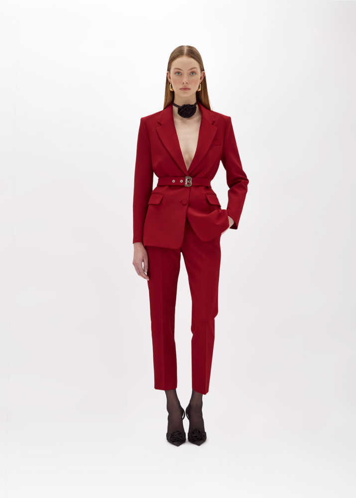 GIACCA BLAZER IN CRÊPE STRETCH