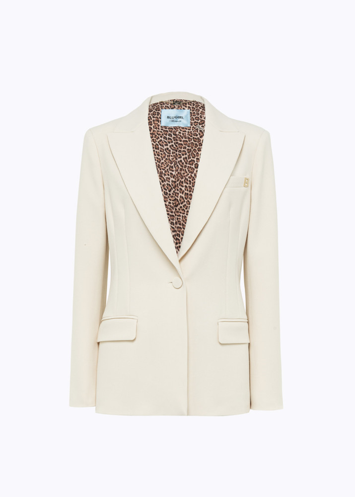 GIACCA BLAZER IN WOOL CADY