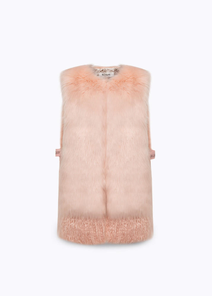 FAUX FUR VEST