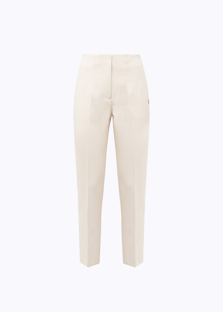 PANTALONI A SIGARETTA IN WOOL CADY