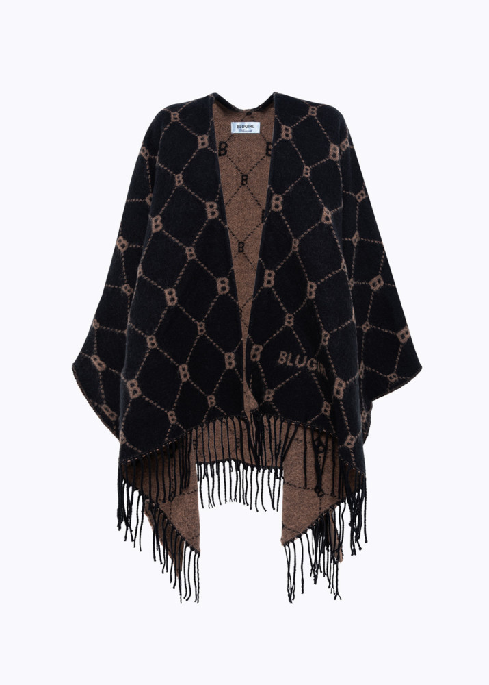 PONCHO CON LOGO ALL OVER