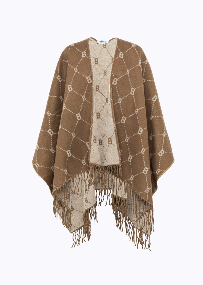 PONCHO CON LOGO ALL OVER